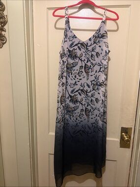 Lane Bryant Floral Ombre Maxi Dress